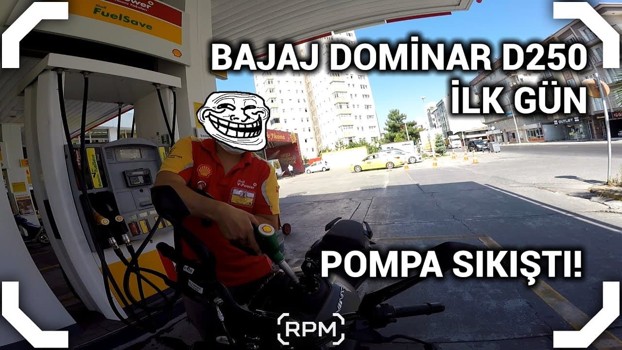 BAJAJ DOMİNAR D250 - İlk Gün Bayiden Çıkış [RPM]