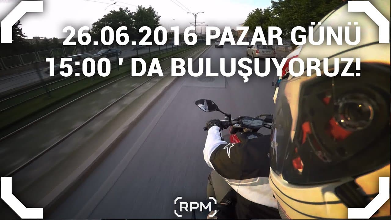 Artçı Olarak Birkaç Diyeceğim Var - Buluşma Duyurusu - Motovlog - 30 [RPM]