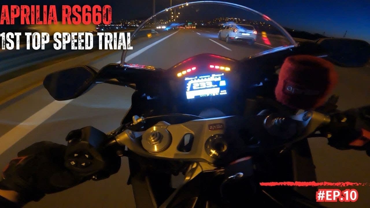 RS660 TOP SPEED | EVENING RIDE WITH S1000RR | CB1000RR