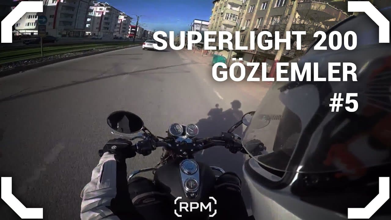Superlight 200 Günlük Gözlemler - 5 [RPM]