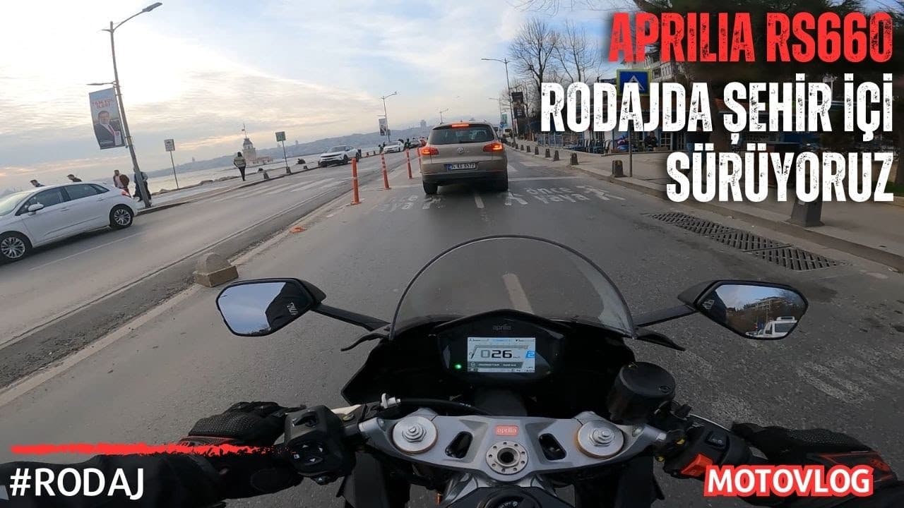 APRILIA RS660 | ÜSKÜDAR- RODAJDA SÜRÜYORUZ | MOTOVLOG [RPM]