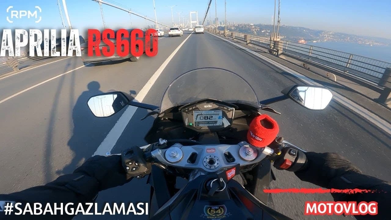 APRILIA RS660 | CUMARTESİ SABAH GAZLAMASI | MOTOVLOG [RPM]