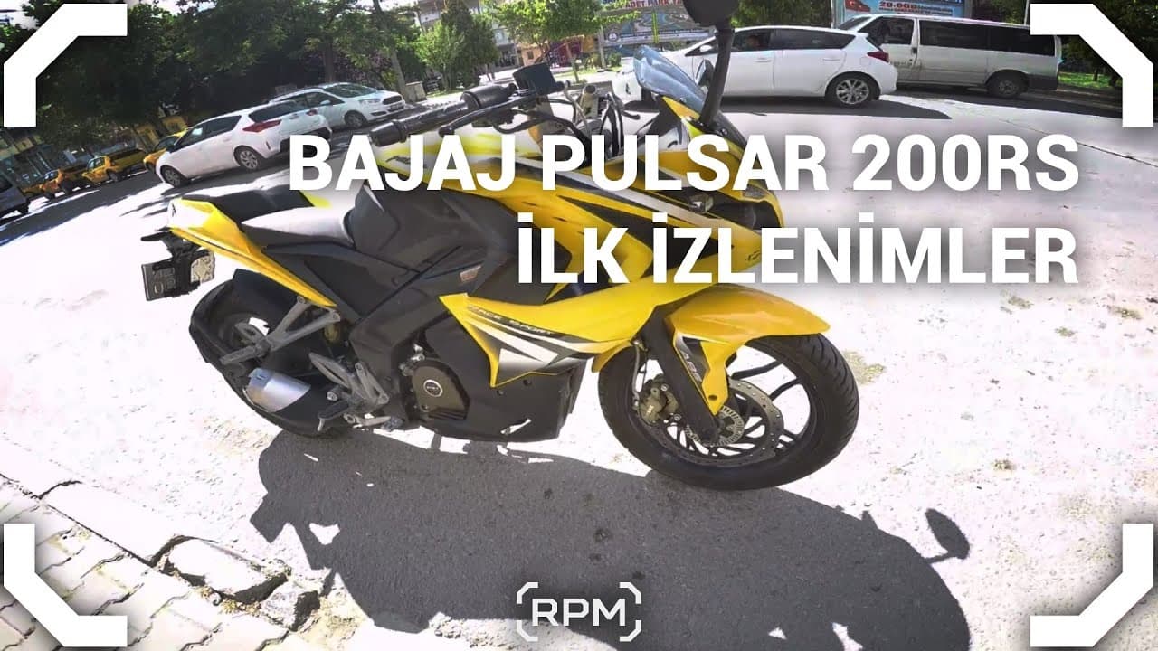 Beklenen İnceleme! - Bajaj Pulsar 200RS İlk İzlenimler [RPM]