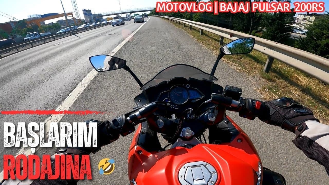 BAŞLARIM RODAJINA! | KÖTÜ RODAJLA MOTOR BOZAN VAR MI? | PULSAR 200RS | MOTOVLOG [RPM]