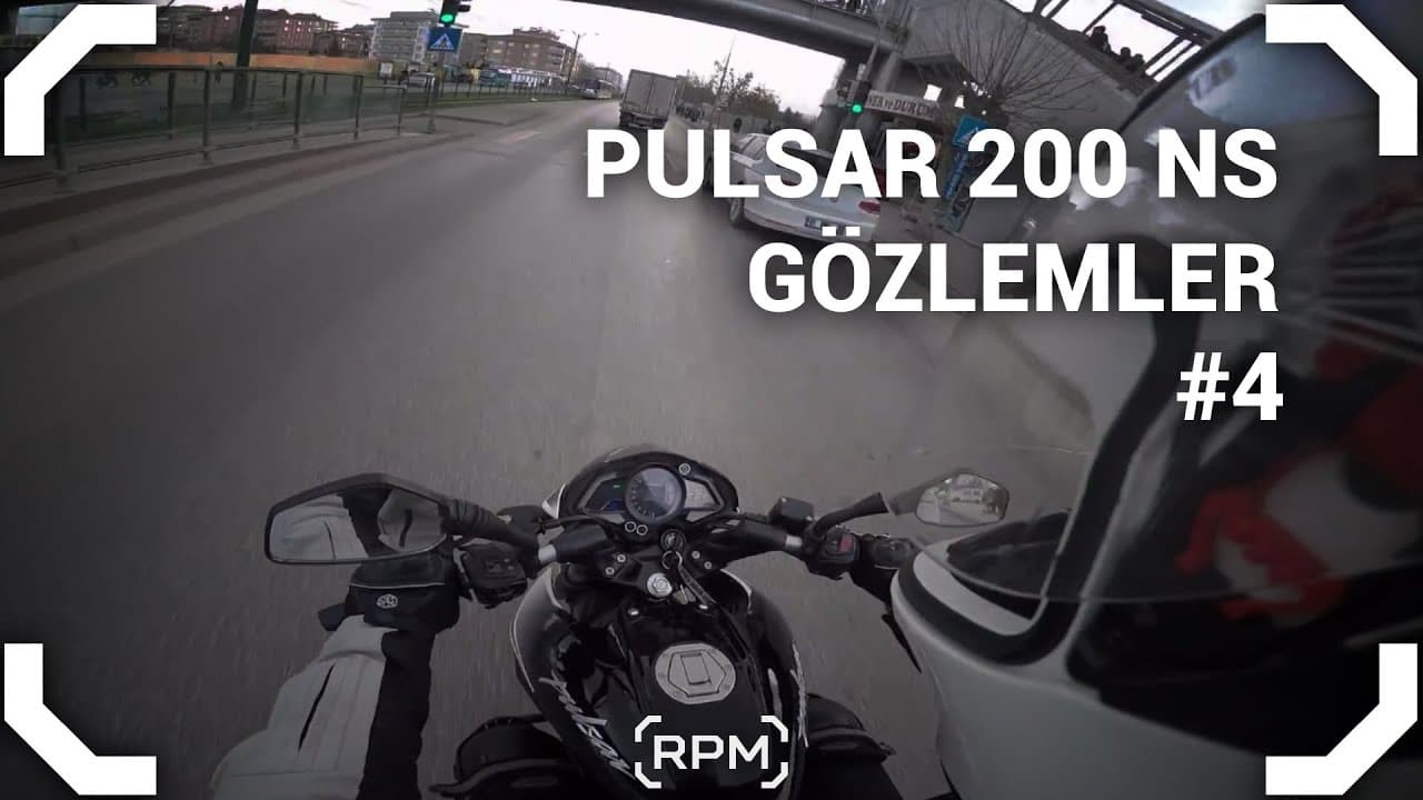Pulsar 200 NS Günlük Gözlemler - 4 [RPM]