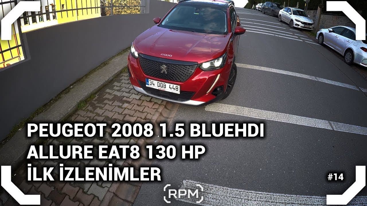 YENİ Peugeot 2008 Allure 1.5 BlueHDi EAT8 2020 - POV İlk İzlenimler [RPM]