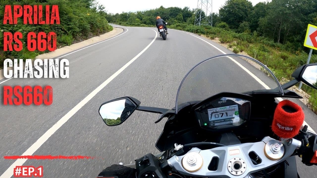 APRILIA RS660 MEET-UP ANOTHER RS660 | CORNERING PRACTICES-1 | POV RIDE