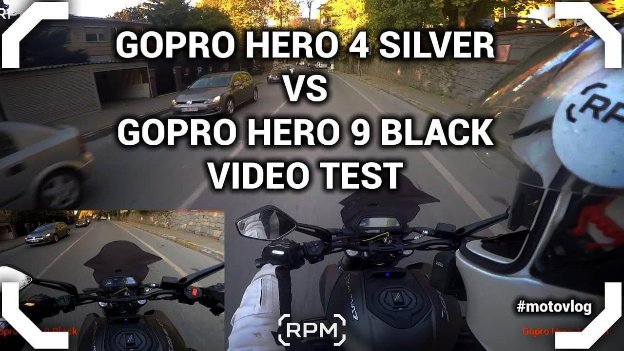 Gopro Hero 4 Silver VS Gopro Hero 9 Black | Yeni Kamera ve Kanallar | Motovlog [RPM]