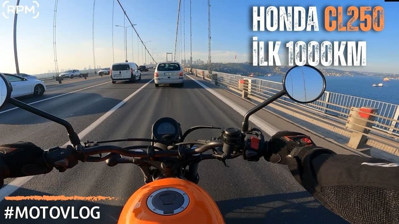 HONDA CL250 İLE İLK 1000 KM ANISINA | MOTOVLOG [RPM]