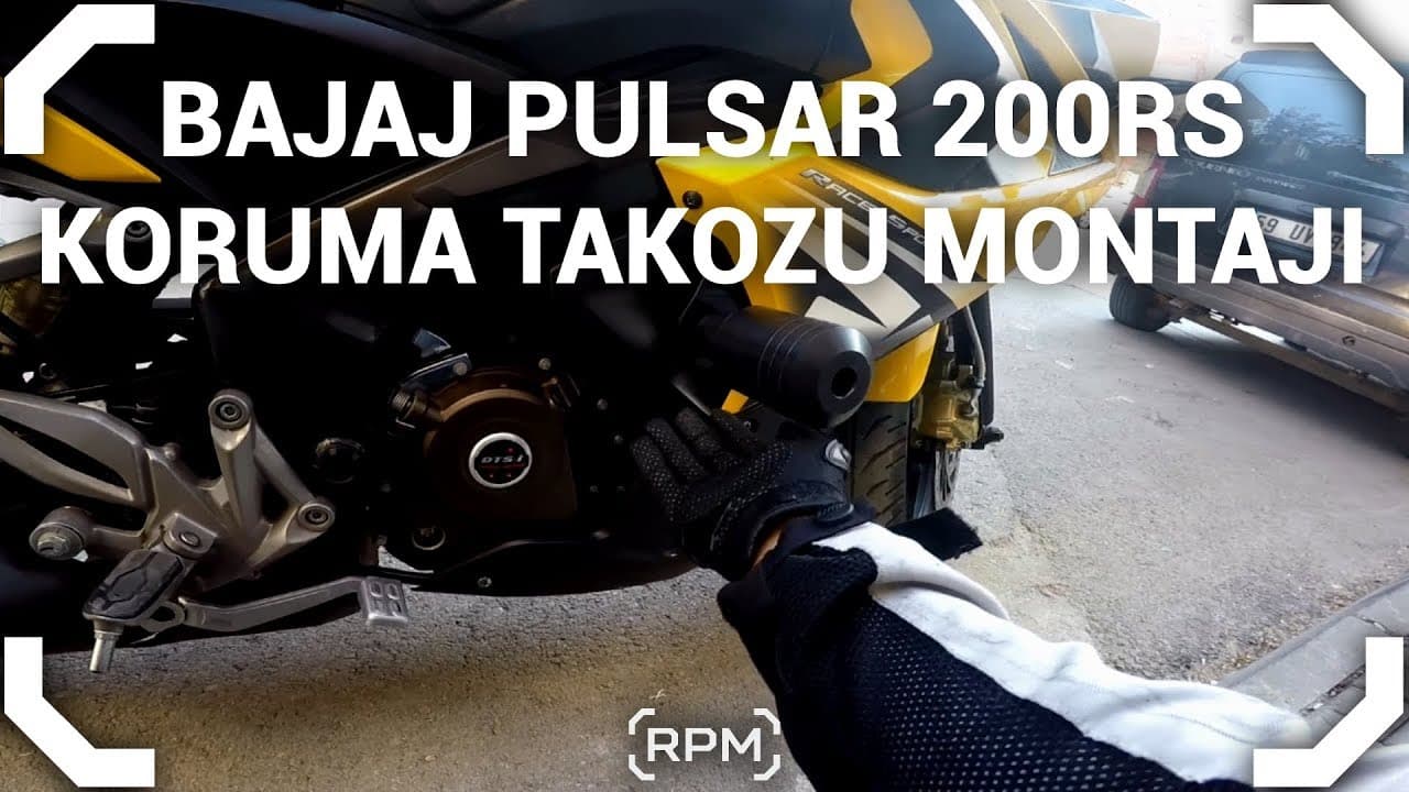 Bajaj Pulsar 200RS Koruma Takozu Montajı [RPM]