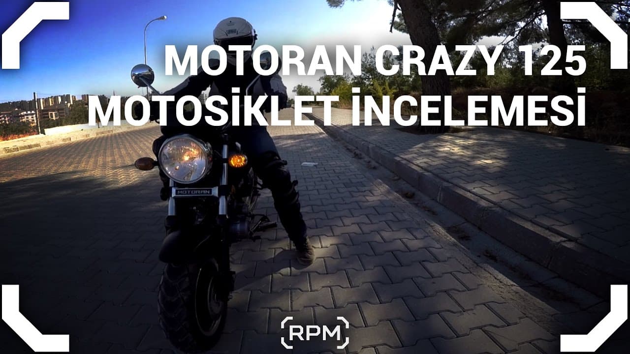 Motoran Crazy 125 Motosiklet İncelemesi [RPM]