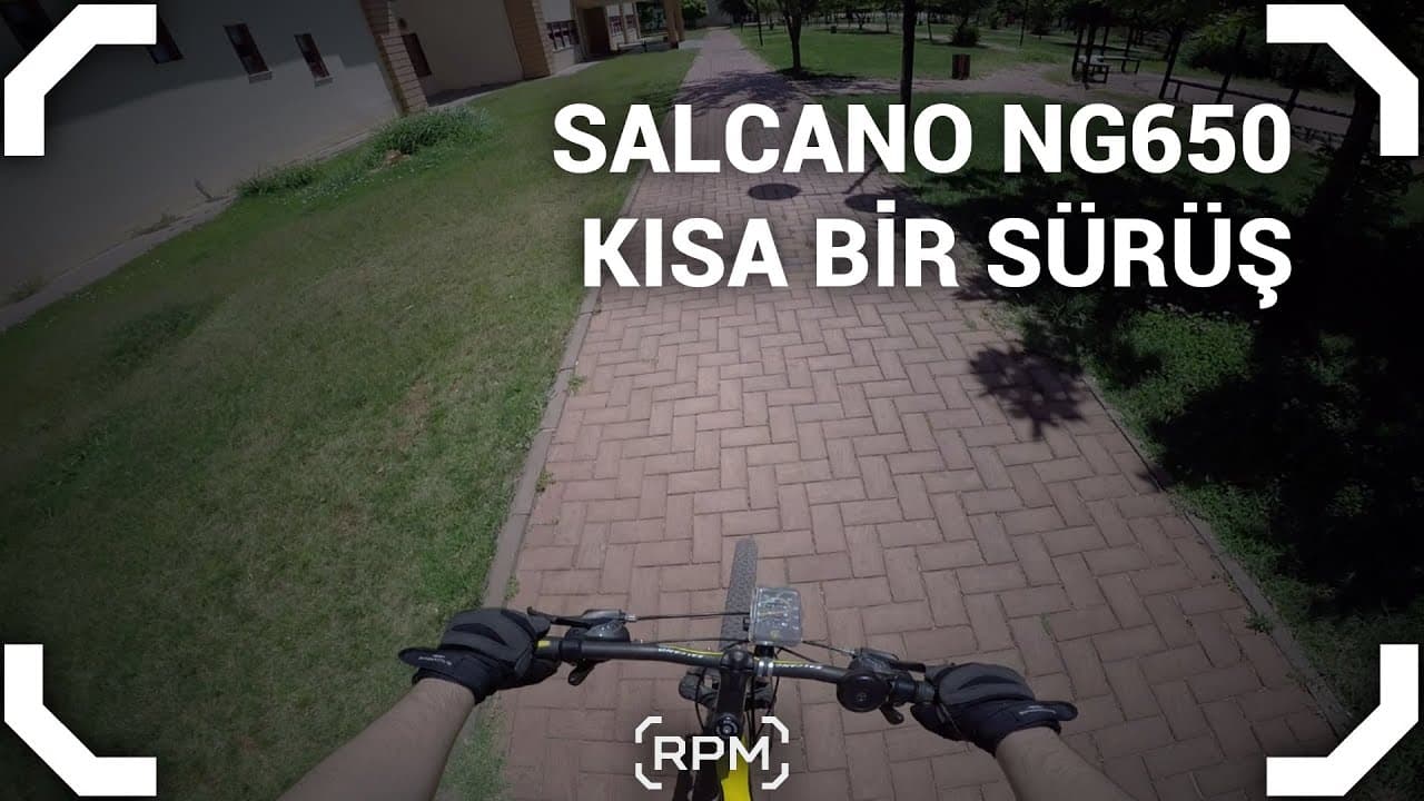 Salcano NG650 ile kısa bir pedallama - [RPM]