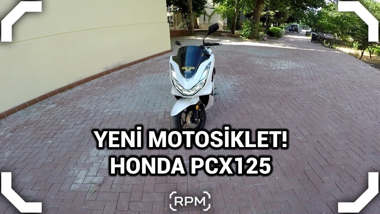 YENİ MOTOSİKLET! HONDA PCX125 2021 [RPM]