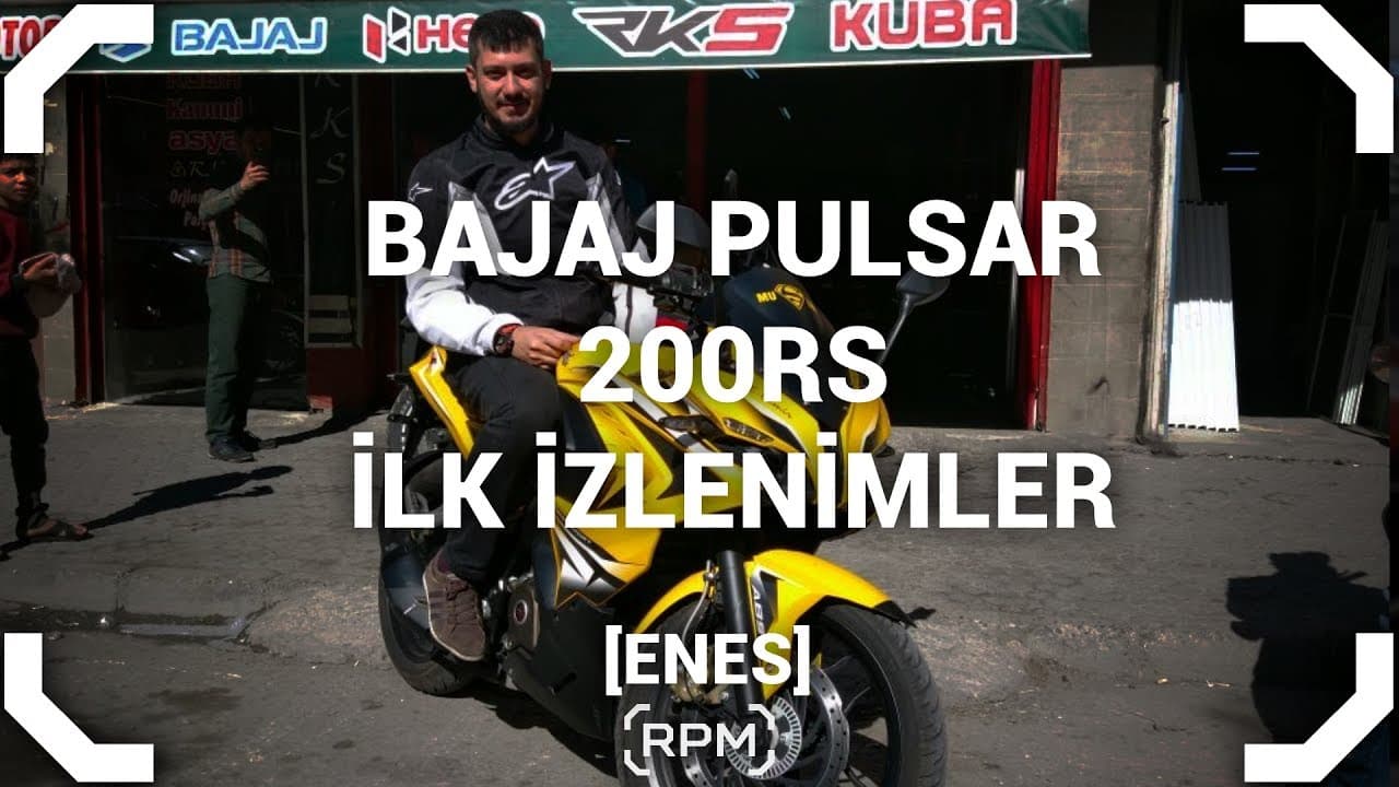 Bajaj Pulsar 200RS - İlk İzlenimler [RPM]