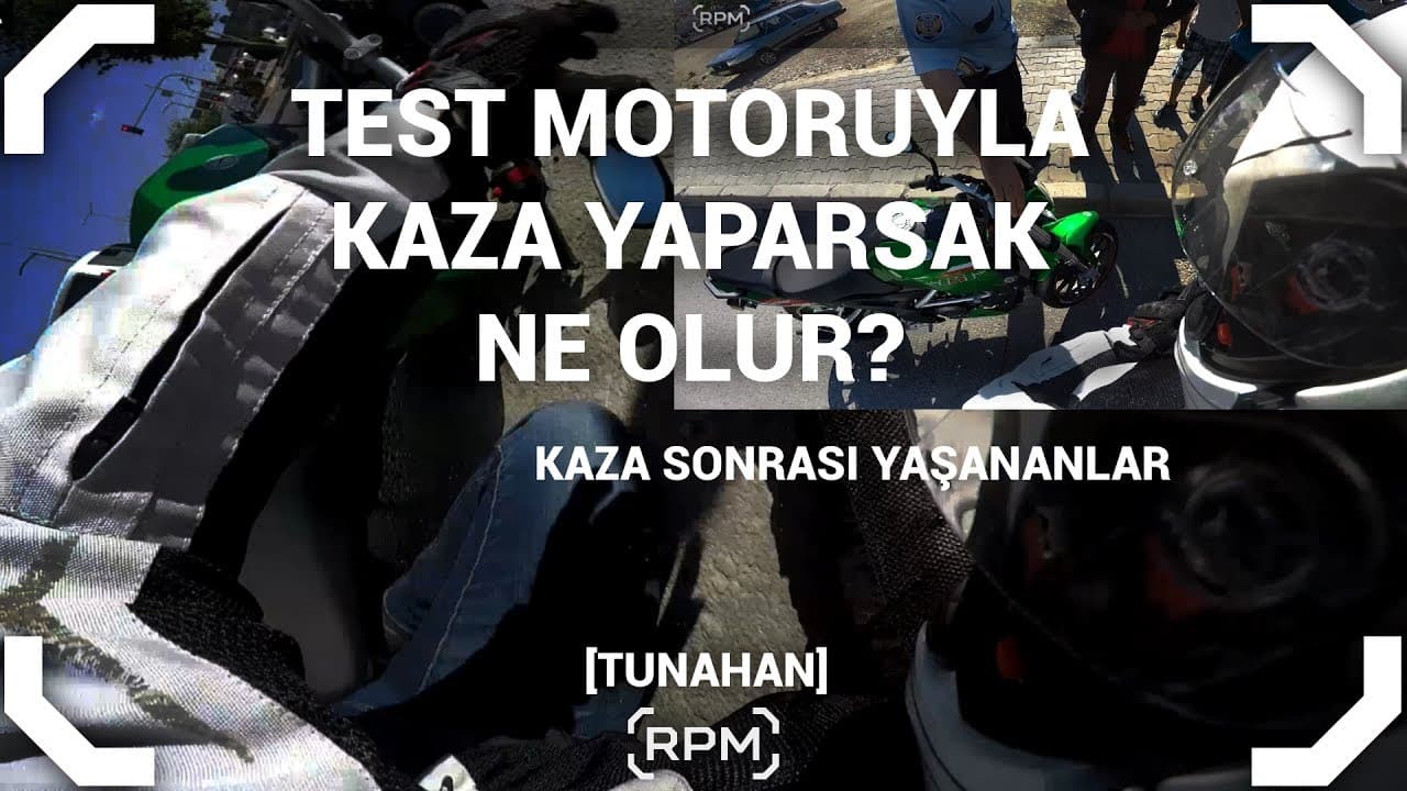 TEST MOTORUYLA KAZA YAPARSAK NE OLUR? KAZA SONRASI #4 [RPM]