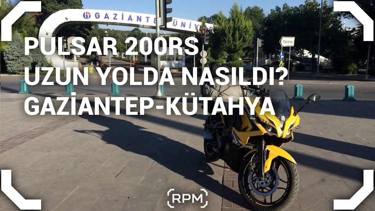Bajaj Pulsar 200RS Uzun Yolda Nasıldı? [RPM]