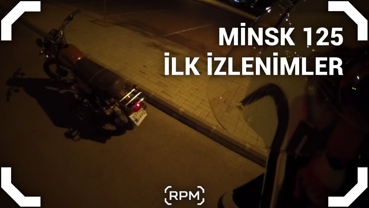 Benimle Yaşıt Motor Sürdüm:) - Minsk 125 (1993) - Rus Motosiklet İlk İzlenimler [RPM]