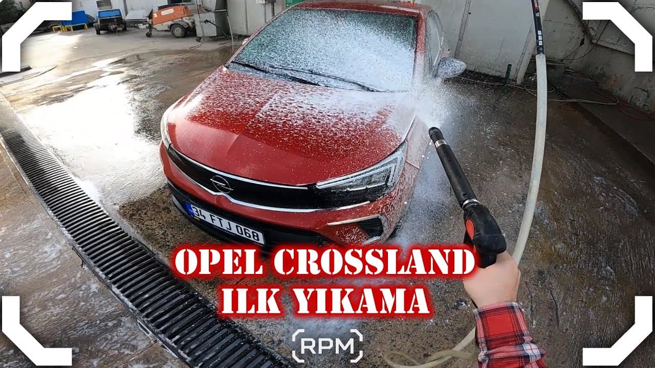 YENİ ARABAYI YIKADIK | OPEL CROSSLAND | PAZAR VLOG [RPM]