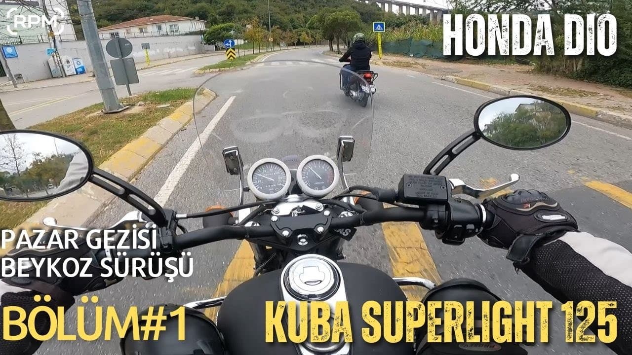 SUPERLIGHT 125 | HONDA DIO | BEYKOZ SÜRÜŞÜ | BOL SOHBETLİ [RPM]