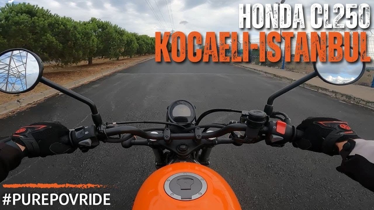 PURE POV RIDE | KOCAELİ-İSTANBUL | HONDA CL250 [RPM]