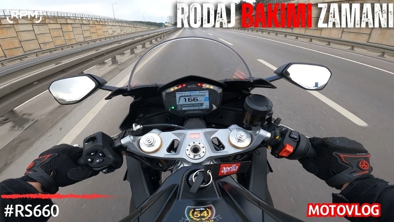 RODAJ BAKIMI GELDİYSE | APRILIA RS660 | MOTOVLOG [RPM]