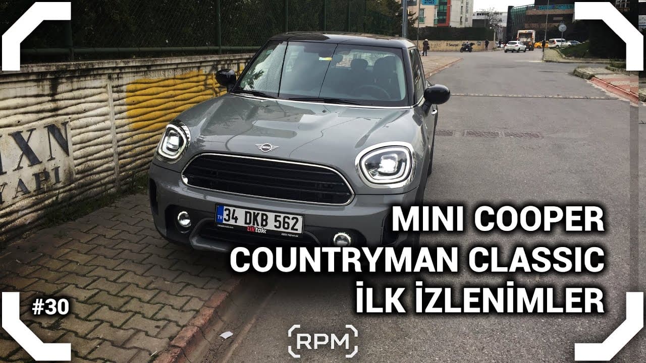 MINI COOPER COUNTRYMAN KİRALAMAK ☺️ | POV İLK İZLENİMLER [RPM]