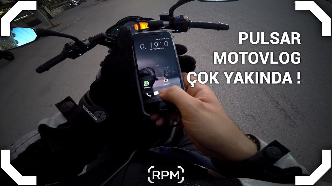 Pulsar'la MotoVlog Çok Yakında [RPM]