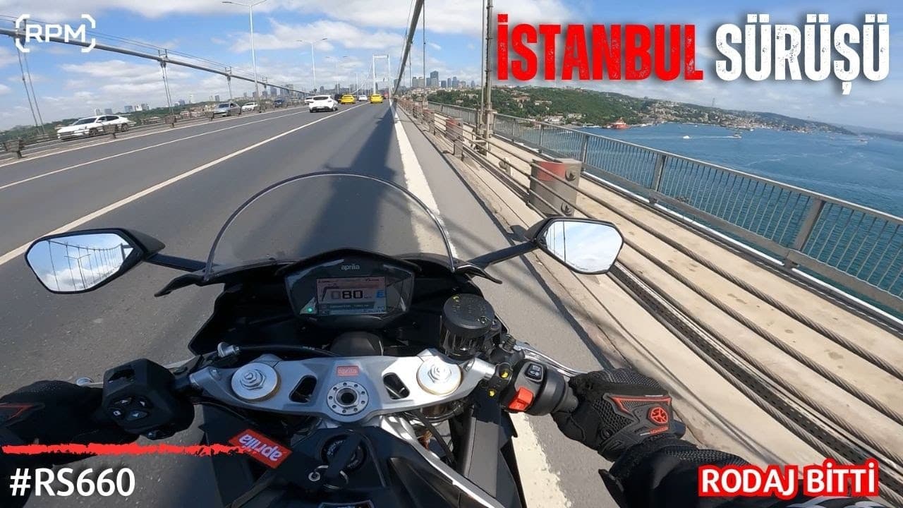 APRILIA RS660 | İSTANBUL TRAFİĞİNDE AVRUPA YAKASINA SÜRÜŞ | MOTOVLOG [RPM]