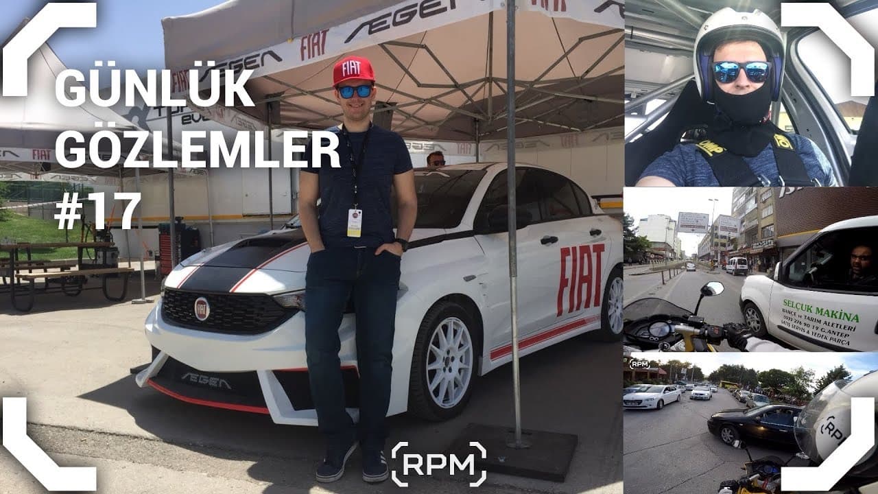 Fiat Egea ile Yarıştık - Tehlikeli Anlar - Bayırda Panik Fren #17 [RPM]