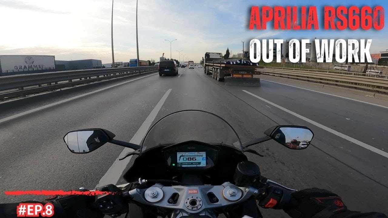 OUT OF WORK | RIDING THROUGH CITIES | APRILIA RS660