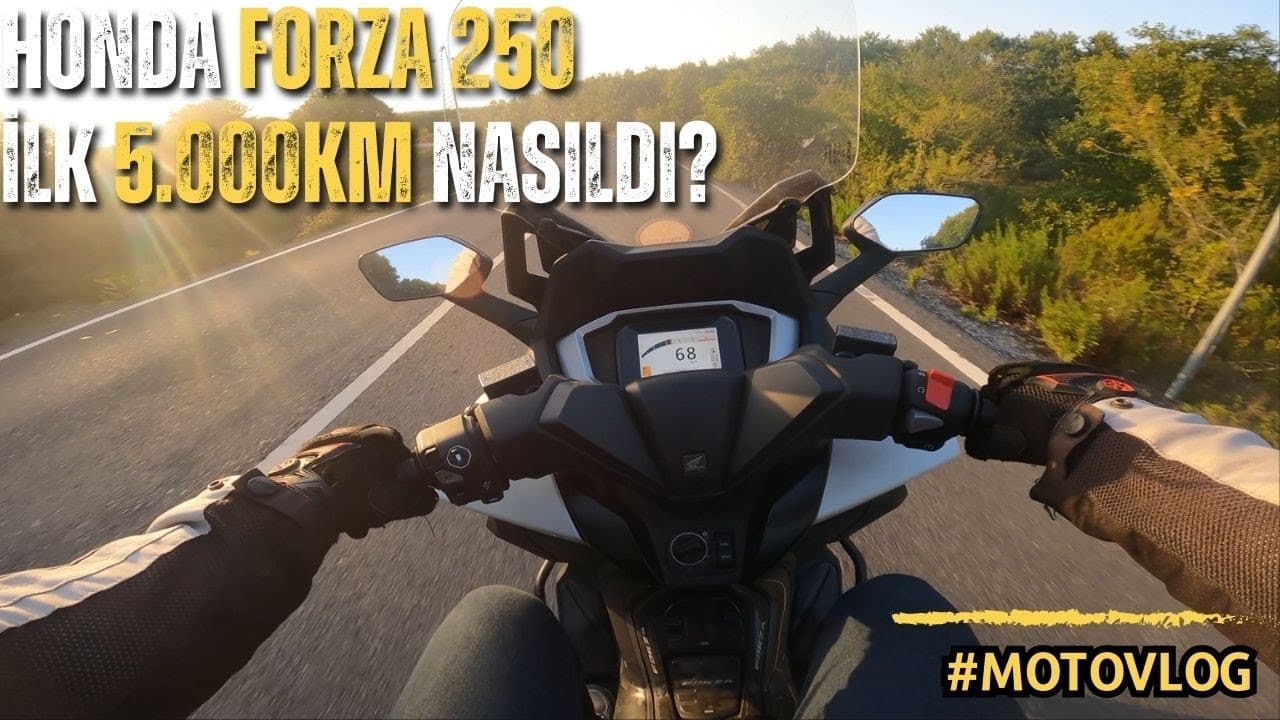 HONDA FORZA 250 | İLK 5000 KM GÖZLEMLER | MOTOVLOG [RPM]