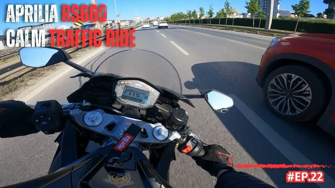 TRAFFIC RIDER | CALM CITY RIDE | APRILIA RS660