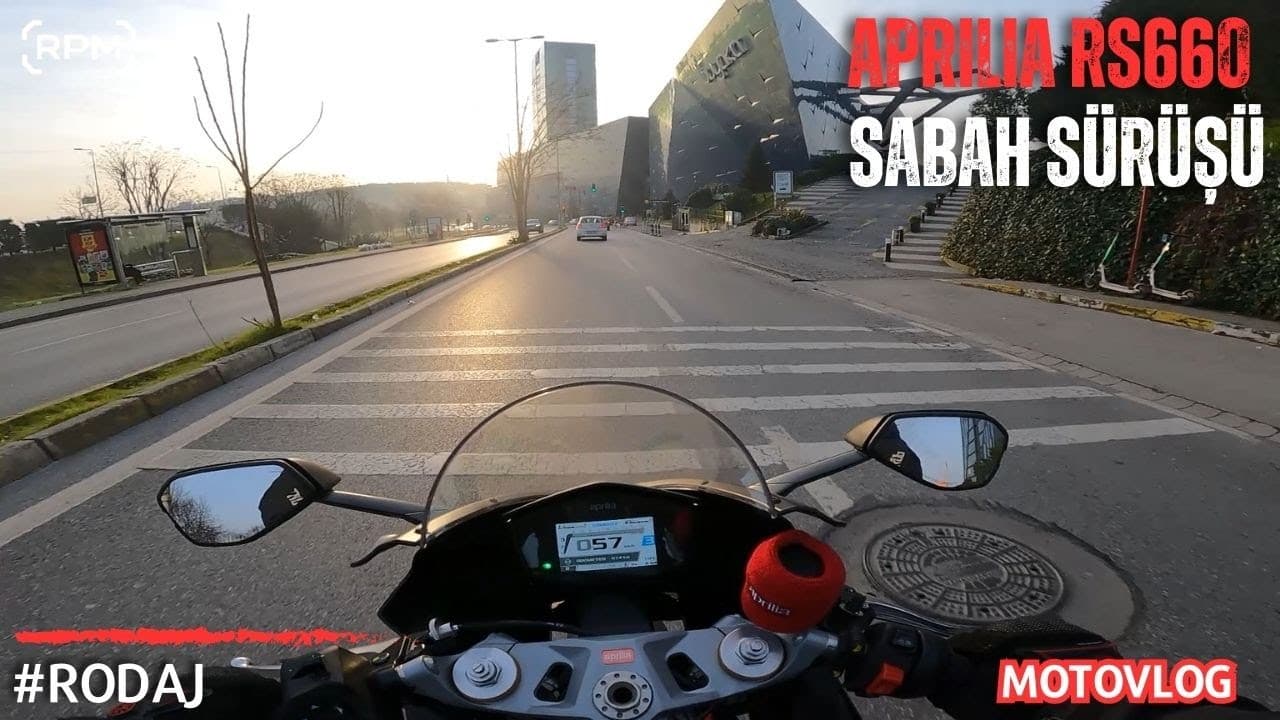 APRİ İLE SABAH SÜRÜŞÜ | MOTOVLOG [RPM]