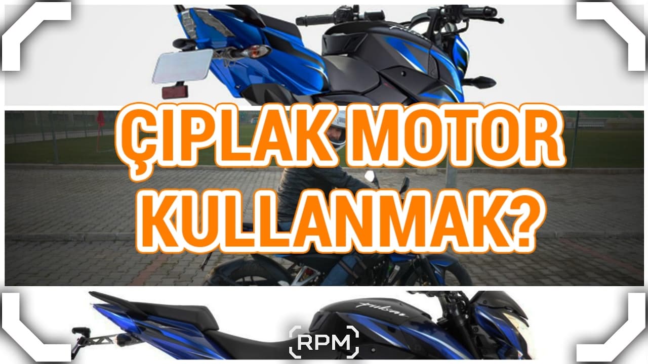 Çıplak Motor Sürmek - Motosiklete Naked İle Başlamak [RPM]