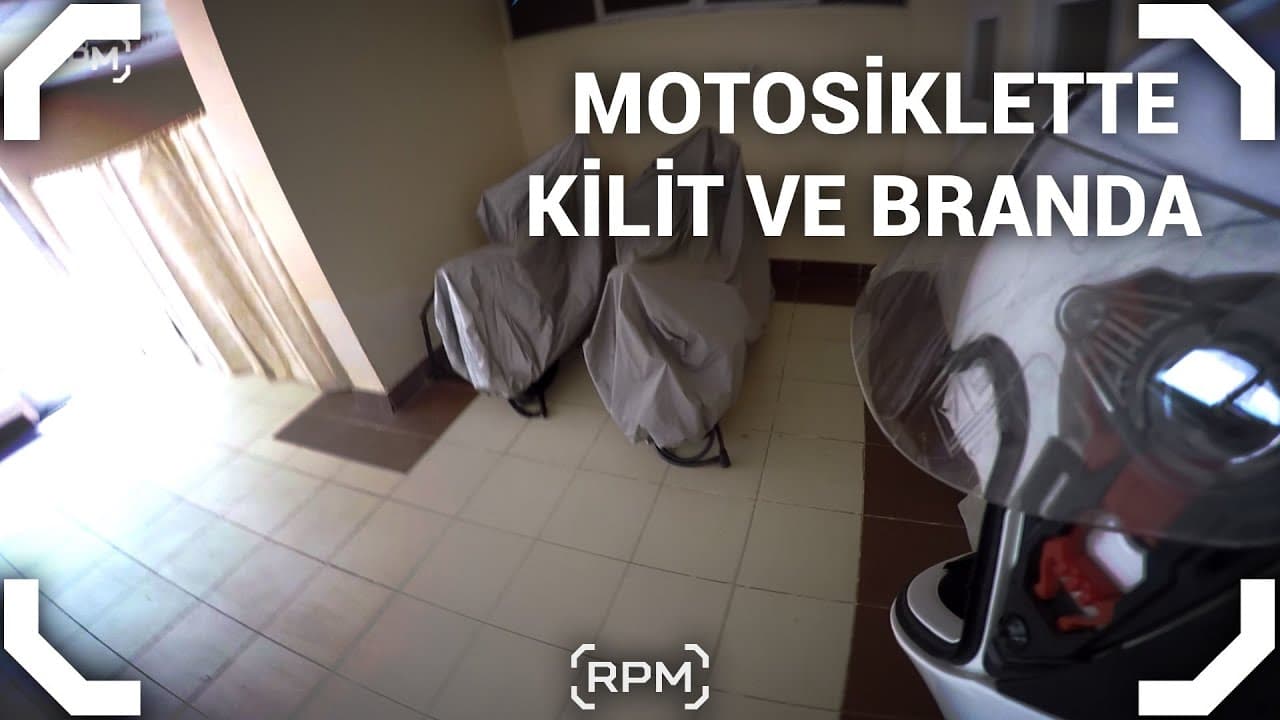 Motosikletimizi Nasıl Kilitliyoruz? - Branda ve Kilit Mevzusu #11 [RPM]