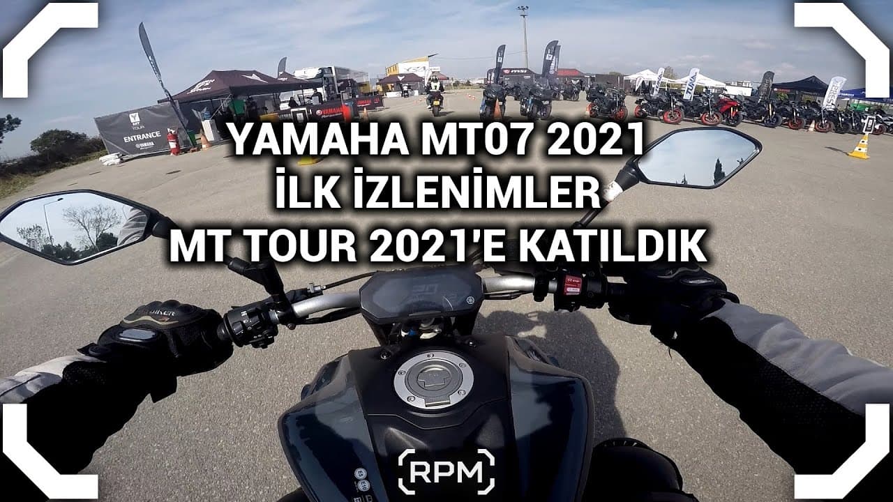 Yeni MT07 ile Eski Günlerdeki Gibi | Yamaha MT Tour 2021 [RPM]