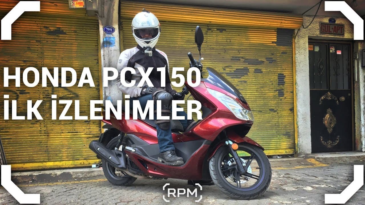 Honda PCX 150 İlk İzlenimler [RPM]