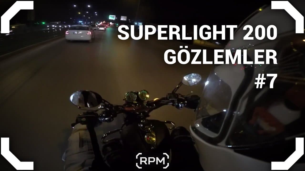 Superlight 200 Günlük Gözlemler - 7 [RPM]