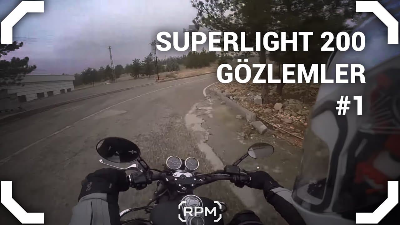 Superlight 200 Günlük Gözlemler - 1 [RPM]