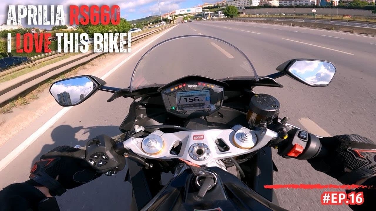 APRILIA RS660 | QUICK ACTION IN THE CITY