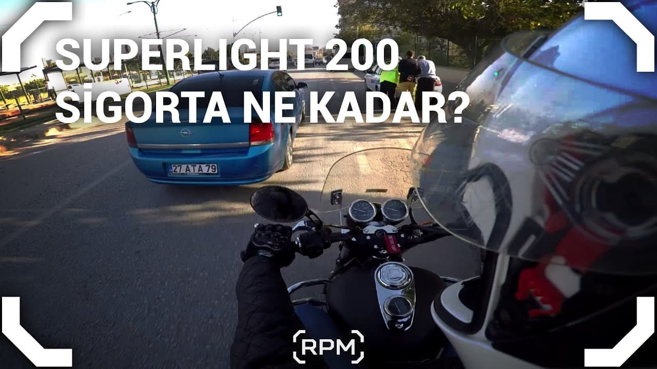 Superlight 200 1 Yıl Sonunda Sigorta Kaç Tuttu? #1 [RPM]