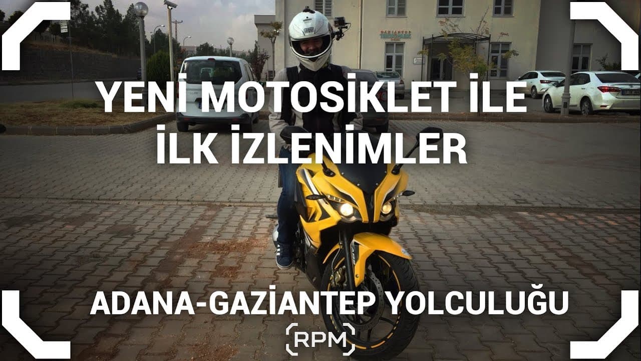 Neden CBR125 Yerine RS200 Aldım? Yeni Motosikletle Dönüş Yolculuğu [RPM]