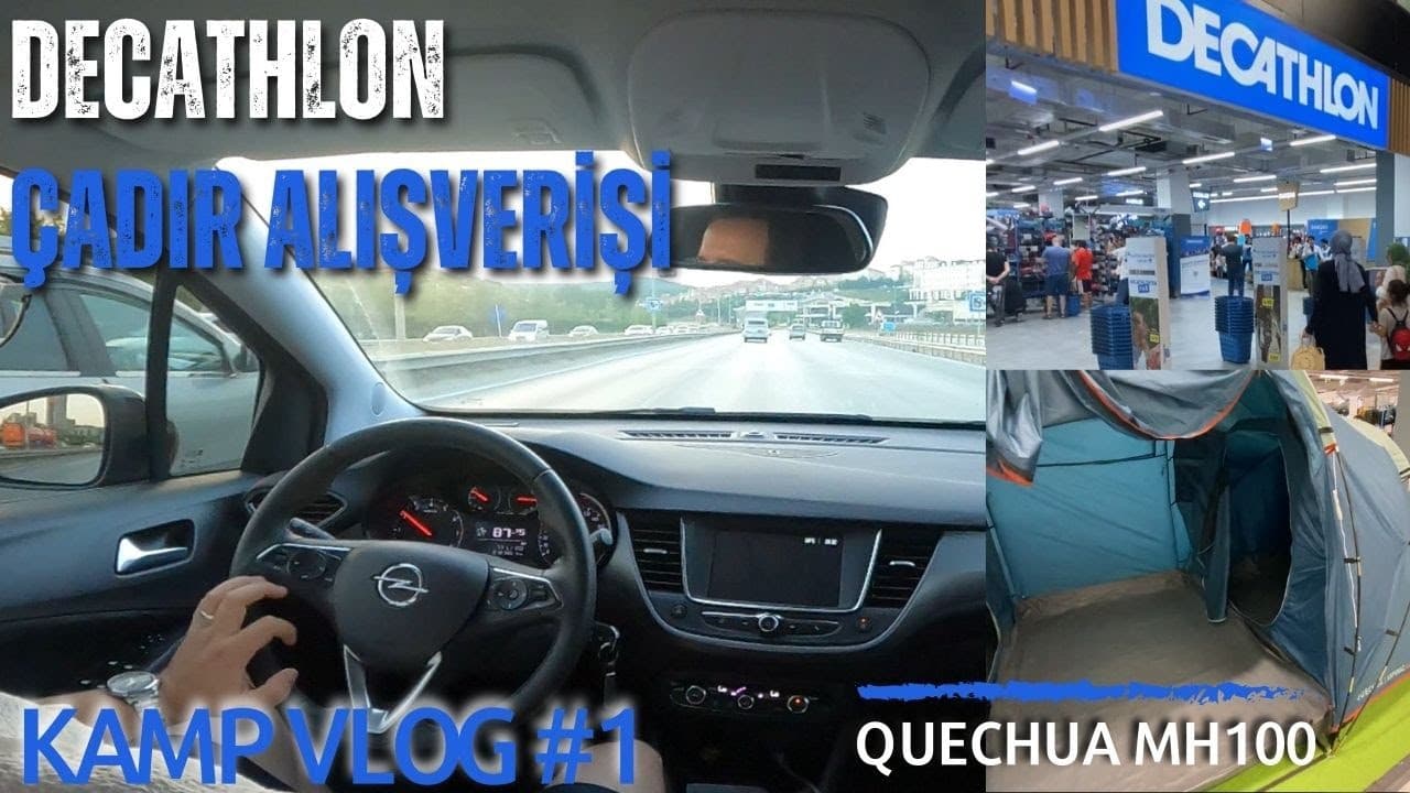 ÇADIR ALMAYA GİTTİK | OPEL CROSSLAND | KAMP VLOG #1  [RPM]