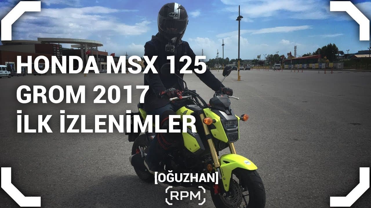 Honda MSX 125 - Grom - İlk İzlenimler [RPM]