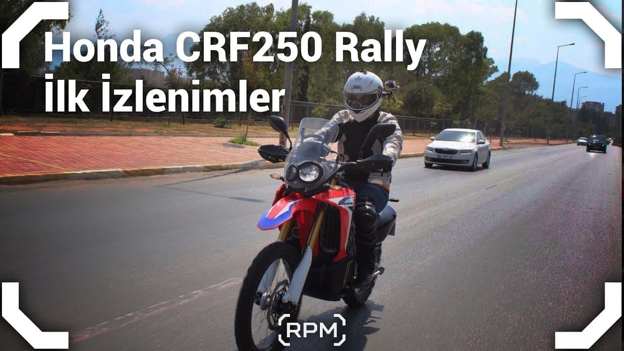 Honda CRF250 Rally 2017 İlk İzlenimler [RPM]