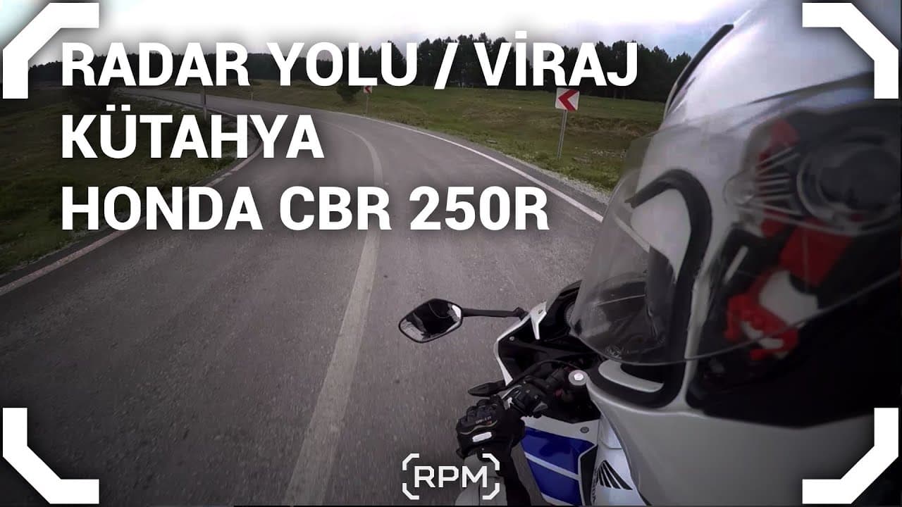 Honda CBR 250R İlk Viraj Tecrübeleri - Kütahya Radar Yolu [RPM]