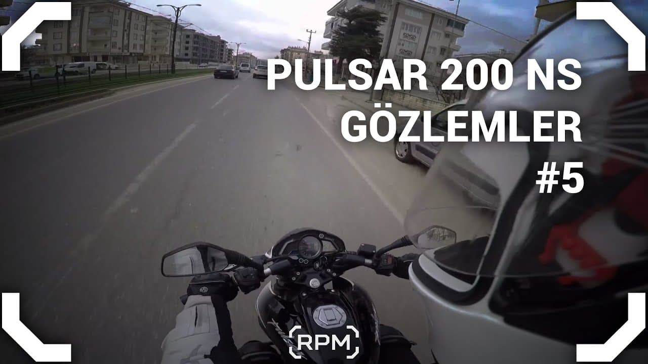 Pulsar 200 NS Günlük Gözlemler - 5 [RPM]