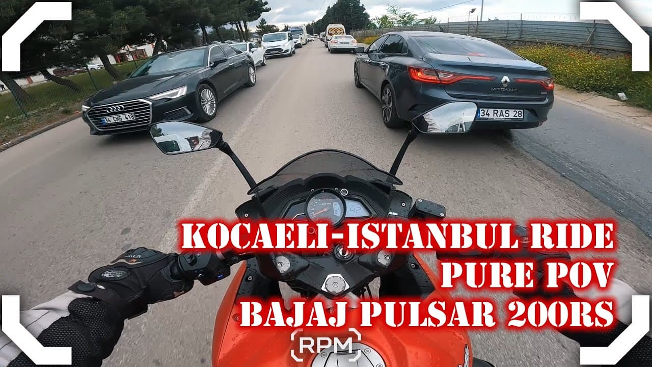 PURE POV RIDE | KOCAELİ-İSTANBUL | BAJAJ PULSAR 200RS [RPM]