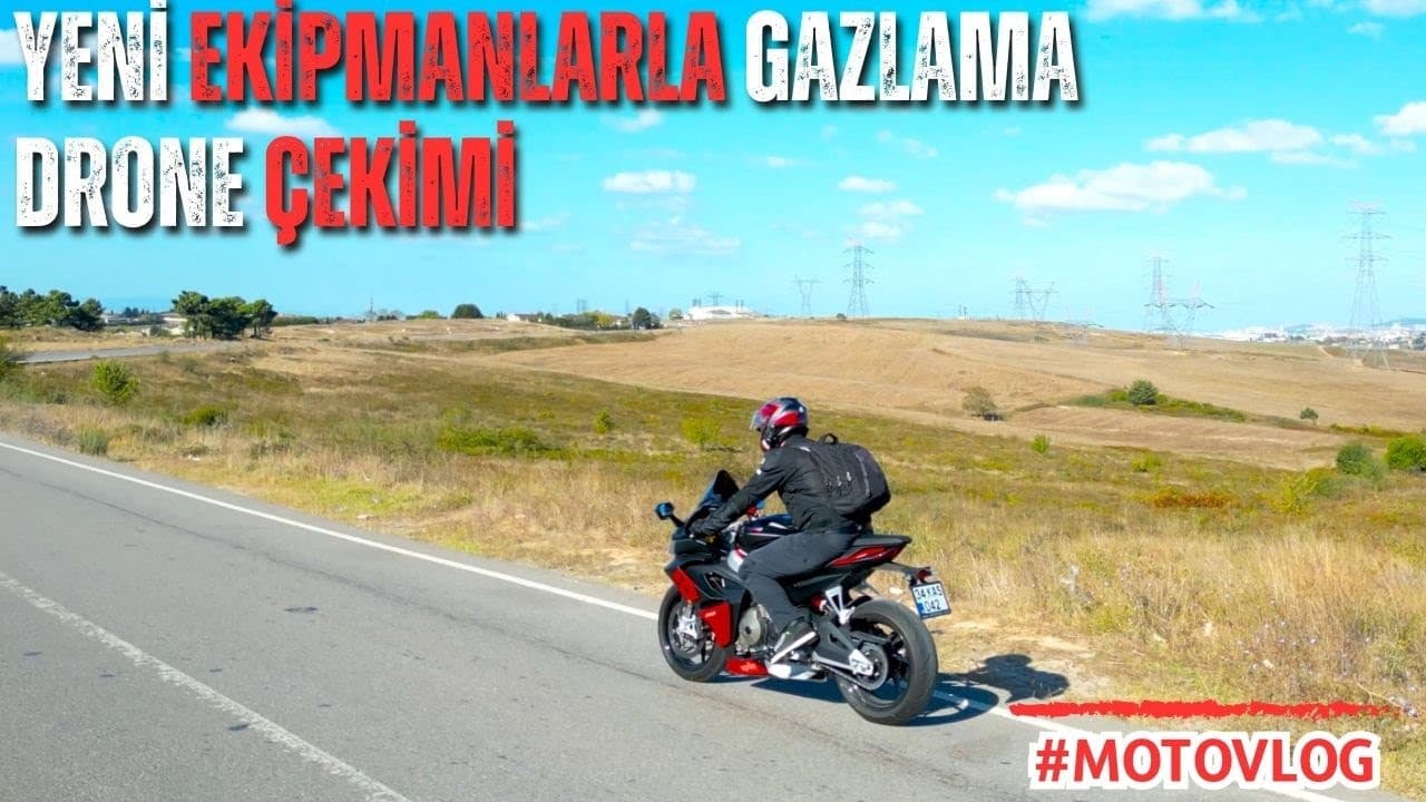 Yeni Ekipmanlar | Gazlamalı Çekim Günü | Drone Deneme [RPM]