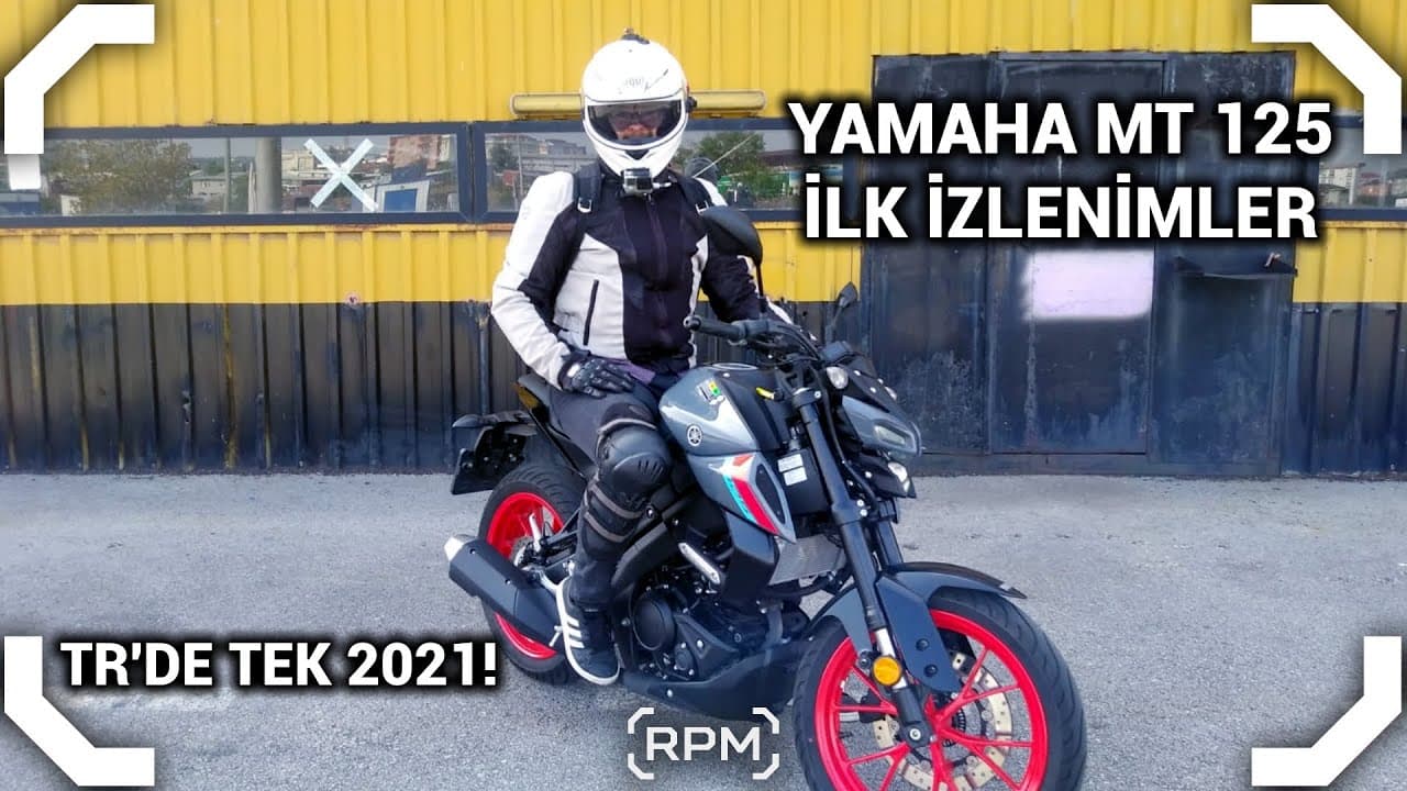 YENİ BAŞLAYANLARIN HAYALİ | YAMAHA MT125 2021 PİSTTE İLK İZLENİMLER | TR'DE TEK! [RPM]